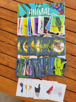 Cromos Panini Mundo Animal