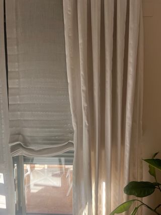 Cortinas Salón Beige