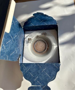 Piatto Decorativo Claraluna – Ricami  Argentati