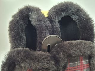 Zapatillas Isotoner a cuadros con pelo