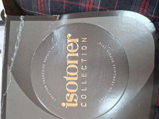 Zapatillas Isotoner a cuadros con pelo