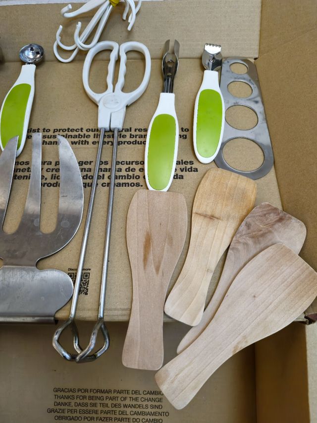 Set útiles de cocina varios