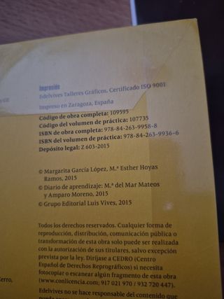 Biología y Geología 1º Bachillerato