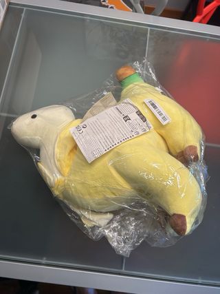 Peluche Dinosauro Banana Brontosauro grande