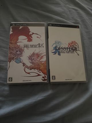 2 Juegos Final Fantasy PSP (Japonés)