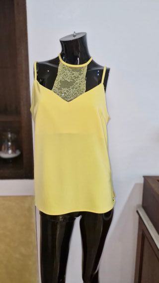 T-shirt Koralline Amarelo Talla M