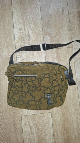 Bolso Tous verde estampado