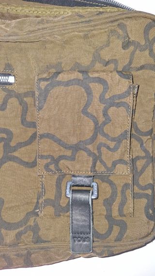 Bolso Tous verde estampado