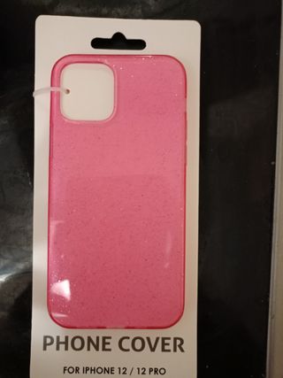 Funda Rosa Brillante iPhone 12 / 12 Pro