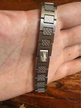 Pulsera Lacoste Plata