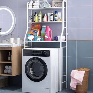 Scaffale Lavatrice Mobile sopra lavatrice bagno 