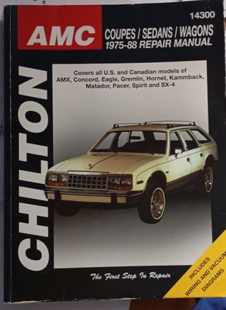 Chilton American Motors AMC coupes sedans 1975-88