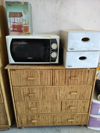 Conjunto Muebles Bambú