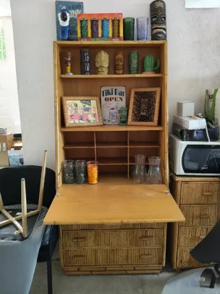 Conjunto Muebles Bambú