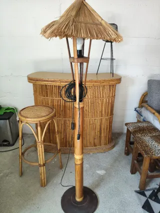 Conjunto Muebles Bambú