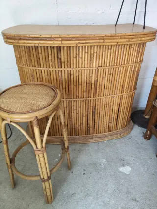 Conjunto Muebles Bambú