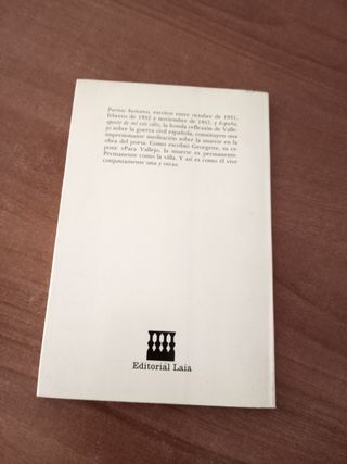 Poemas humanos ; España, aparta de mí este cáliz