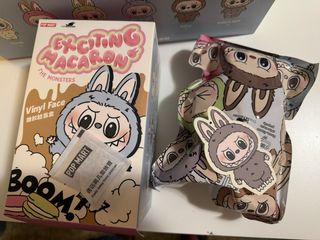 Labubu Popmart The Monsters Exciting Macaron