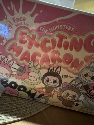 Labubu Popmart The Monsters Exciting Macaron