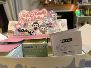 Labubu Popmart The Monsters Exciting Macaron