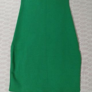 Vestido verde Zara talla única