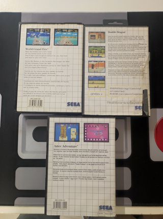 Lote juegos Master System