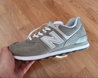 Zapatillas New Balance Beige/Gris