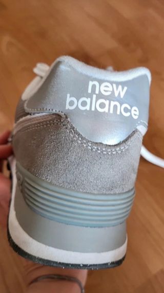 Zapatillas New Balance Beige/Gris