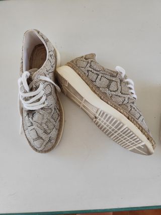Zapatillas Salvi Beige/Gris Talla 39