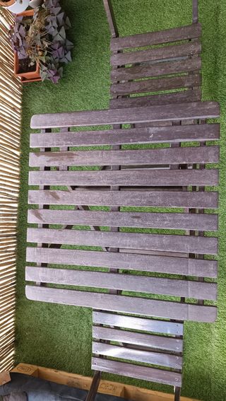 Conjunto Terraza Jardín Ikea Madera