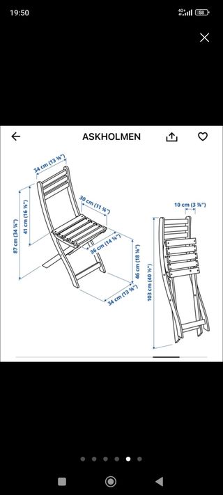 Conjunto Terraza Jardín Ikea Madera