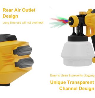 NUEVA Pistola Pintura Eléctrica HVLP 700W