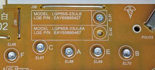 Despiece TV LG 65QNED80T6A