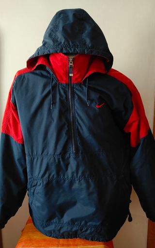 Chaqueta Nike Vintage Talla M Azul/Rojo