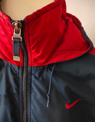 Chaqueta Nike Vintage Talla M Azul/Rojo