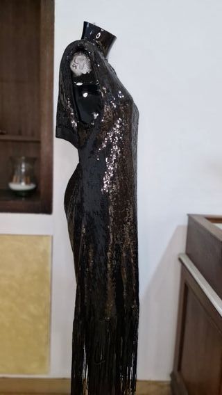 Vestido Koralline Lantejoulas Tamanho Único