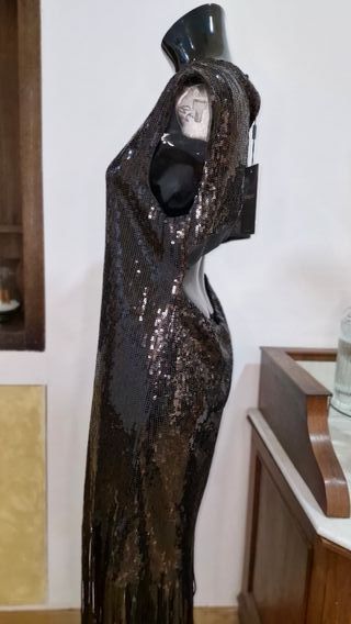 Vestido Koralline Lantejoulas Tamanho Único
