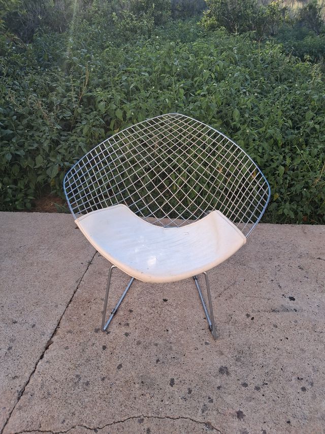 Sillón Diamond Acero