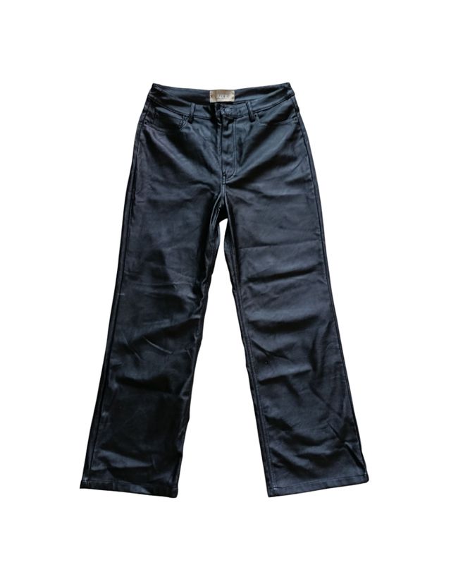 Pantalón JJXX polipiel negro Talla XL