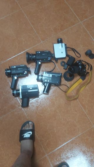 Cámaras de video antiguas