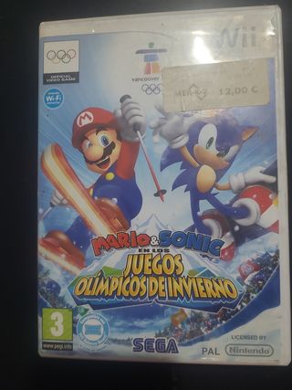 Mario & Sonic Juegos Olímpicos Invierno Wii