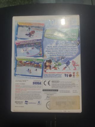 Mario & Sonic Juegos Olímpicos Invierno Wii