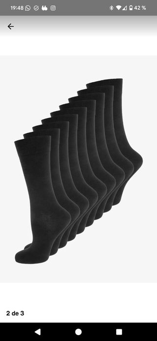 Calcetines marca Camano - 9 pares talla 43-46