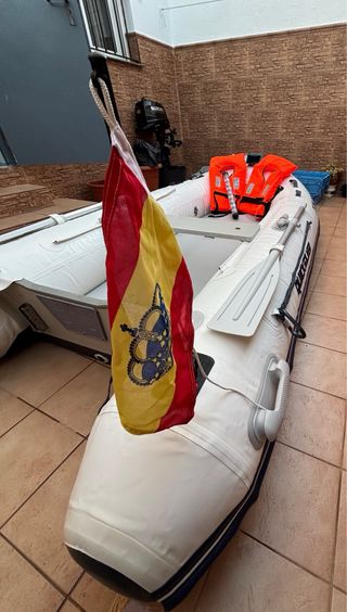Zodiac Quiksilver 300 + Suzuki 6cv 4T