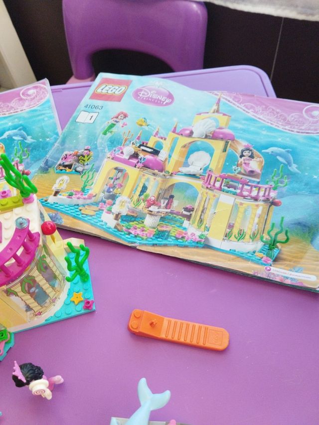 Lego Disney 41063 Il castello della Sirenetta