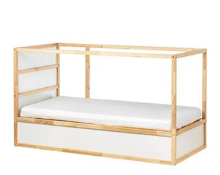 Cama Kura Ikea Madera Blanca