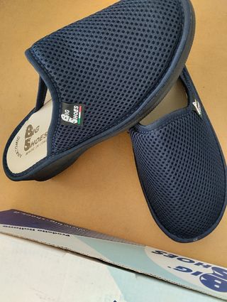 Ciabatte donna BIG SHOES blu 37