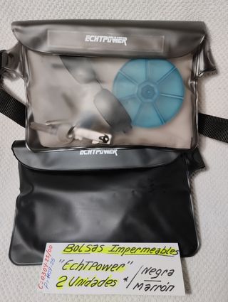 2 Riñoneras Impermeables Echtpower