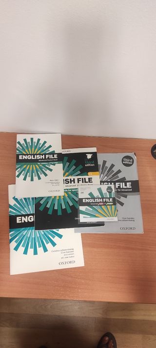 Pack libros English File advanced