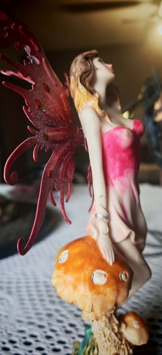 Fata Anne Stokes Originale + dolce Fata su fungo